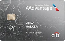 Best Annual Fee Credit Cards - Citi AAdvantage Platinum Select World Elite Mastercard