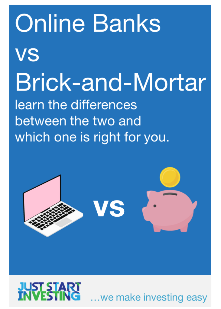 Online Banks vs Brick-and-Mortar - Pinterest