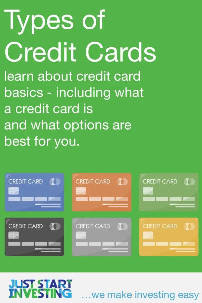 Types of Credit Cards - Pinterest