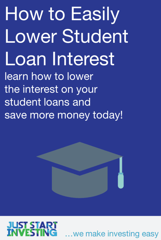 Lower Student Loan Interest - Pinterest