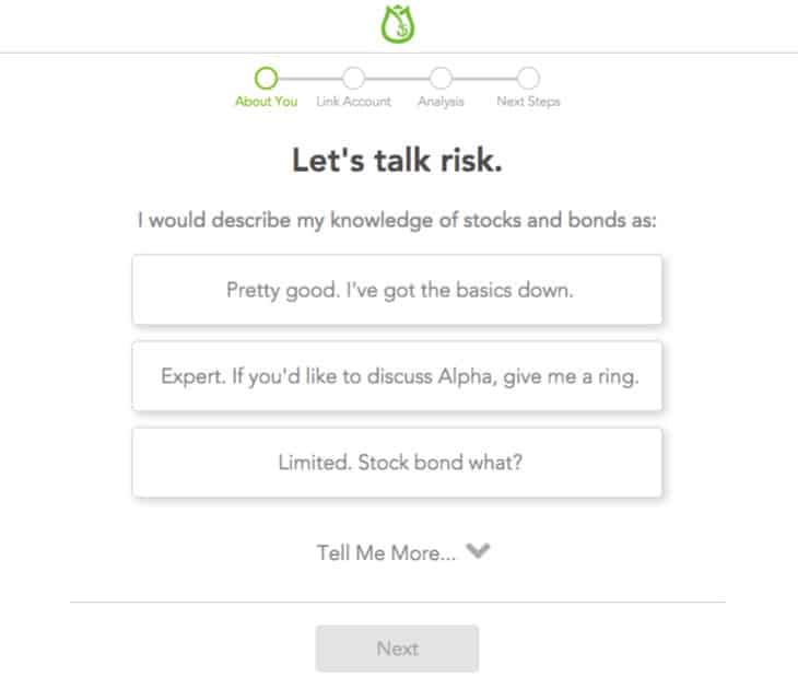 Blooom Review: How to Optimize Your 401(k) 3 How to Get Started with Blooom Question 1