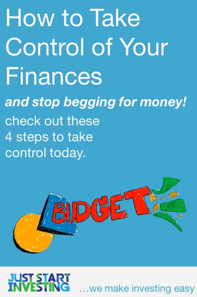 How to Take Control of Your Finances (and Stop Begging for Money) 1 Stop Begging for Money - Pinterest