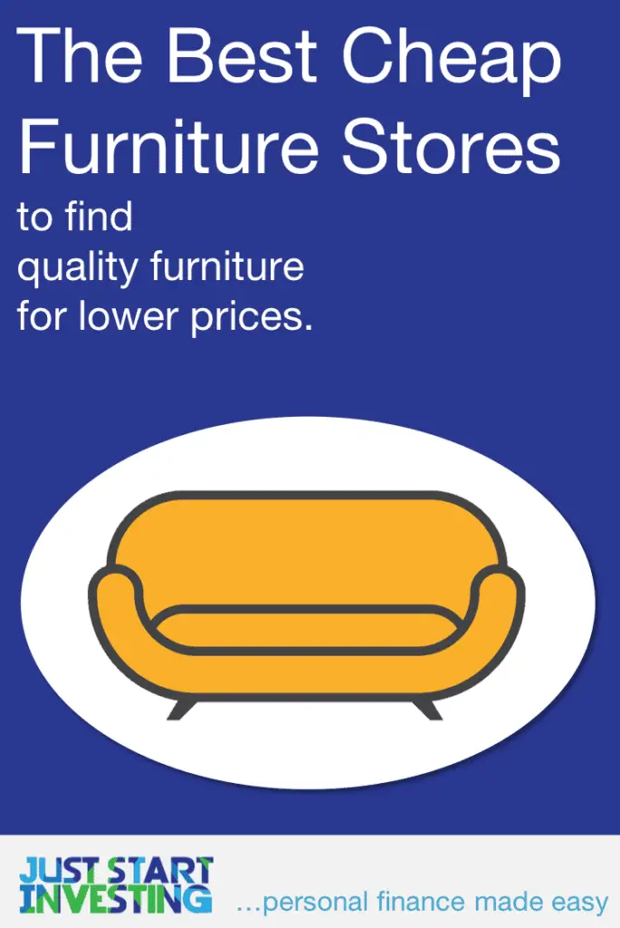 The Best Cheap Furniture Stores to Get Quality Furniture for Less 1 Best Cheap Furniture Stores - Pinterest
