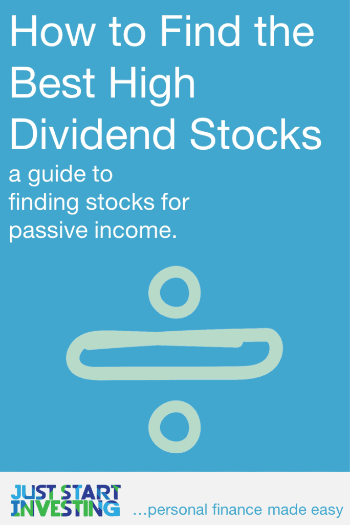 High Dividend Stocks - Pinterest