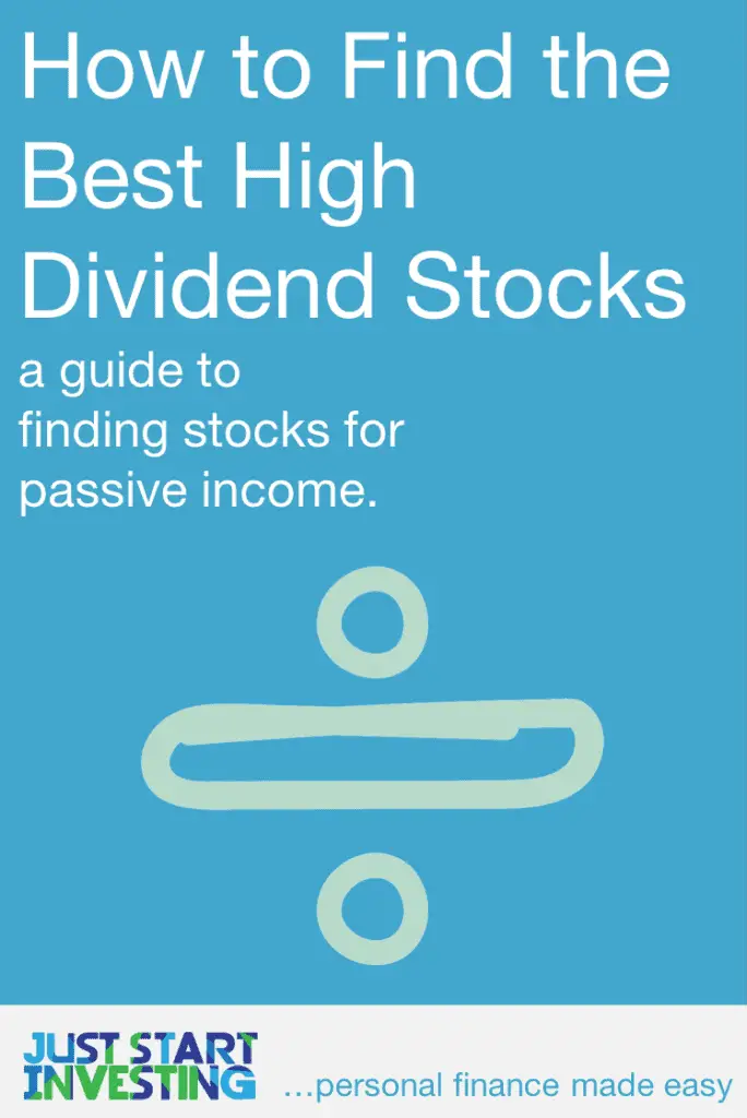 High Dividend Stocks - Pinterest