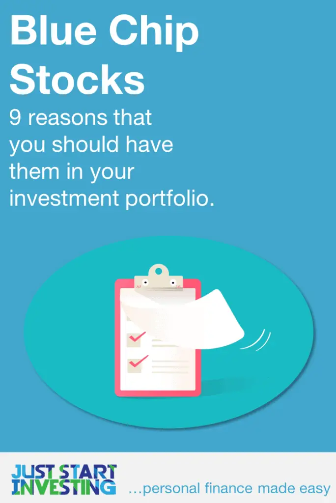 Blue Chip Stocks: 9 Reasons to Have Them in Your Portfolio 4 Blue Chip Stocks - Pinterest