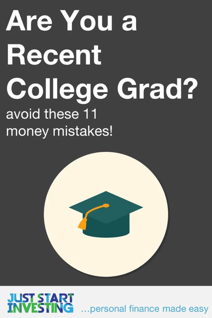 College Grad Money Tips: Avoid These 11 Mistakes 1 College-Grad-Money-Tips-Pinterest