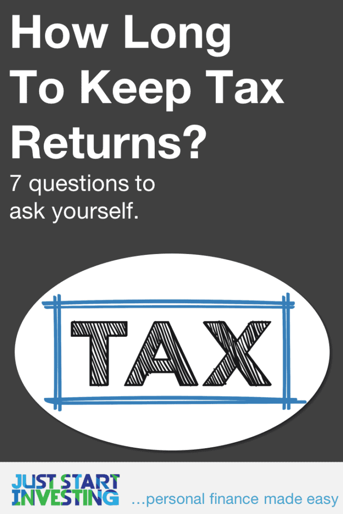 How Long to Keep Tax Returns - Pinterest