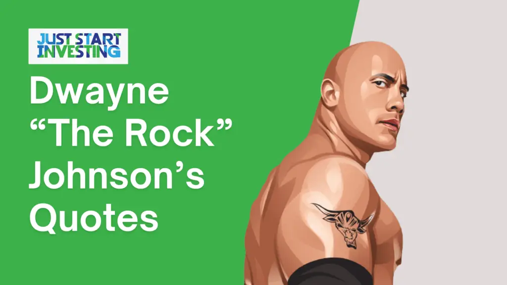 Favorite Dwayne Johnson Quotes sign