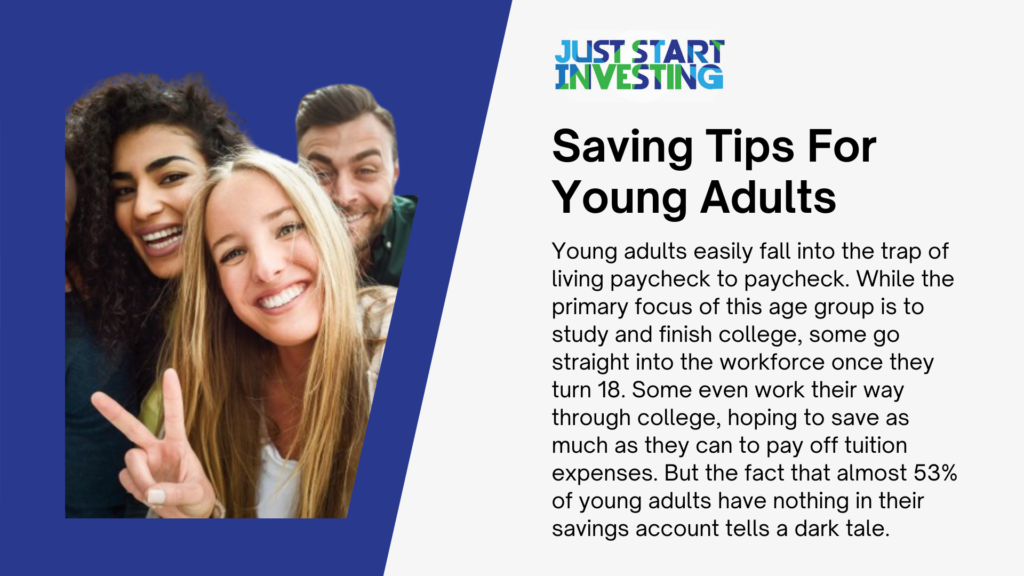 Must-Know Saving Tips For Young Adults