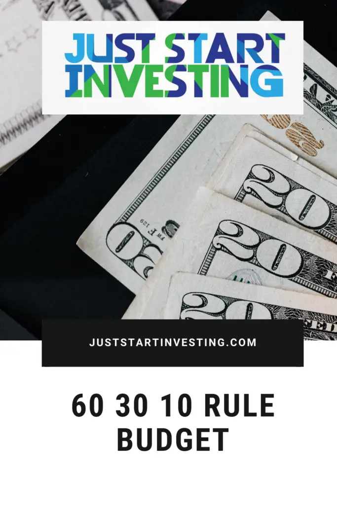 60 30 10 Rule Budget 2 juststartinvesting.com