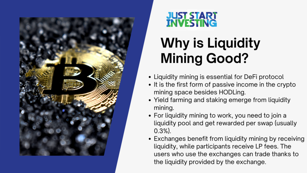 Why is Liquidity Mining Good?
