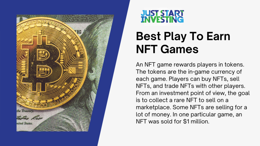 Best play to earn nft games