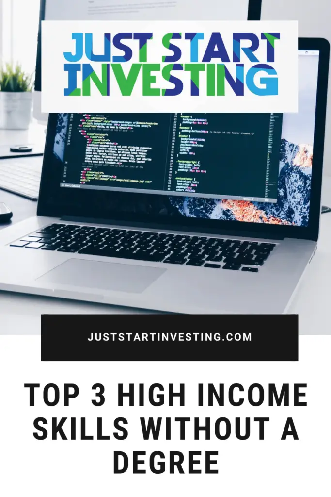 Top 3 High Income Skills Without a Degree 2 high income skills without degree