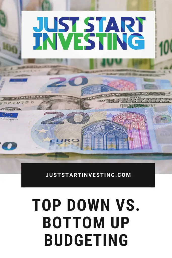 Top-Down vs. Bottom-Up Budgeting 2 Top down vs. Bottom up budgeting