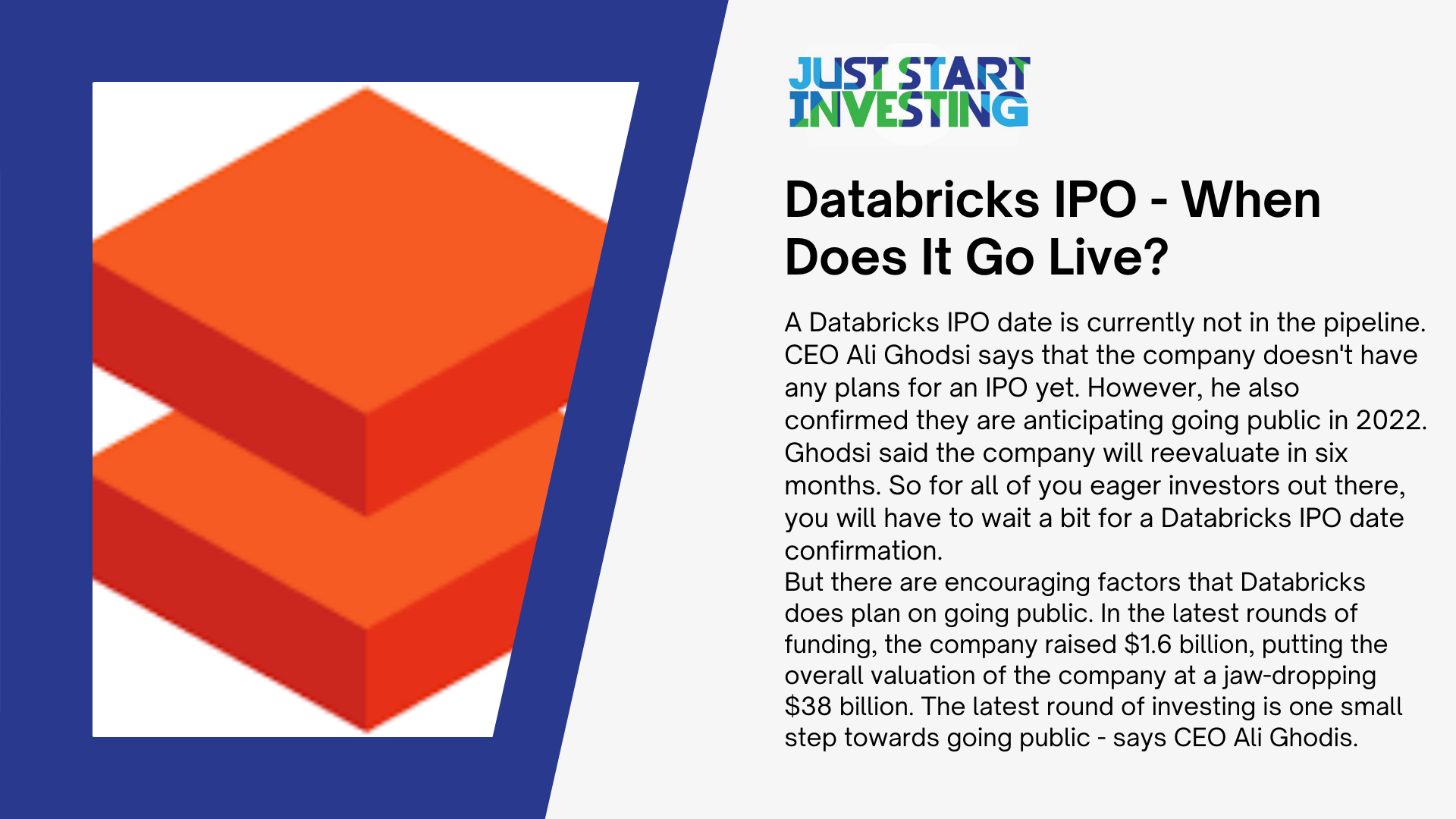 Databricks ipo the best ipo of 2022 just start investing