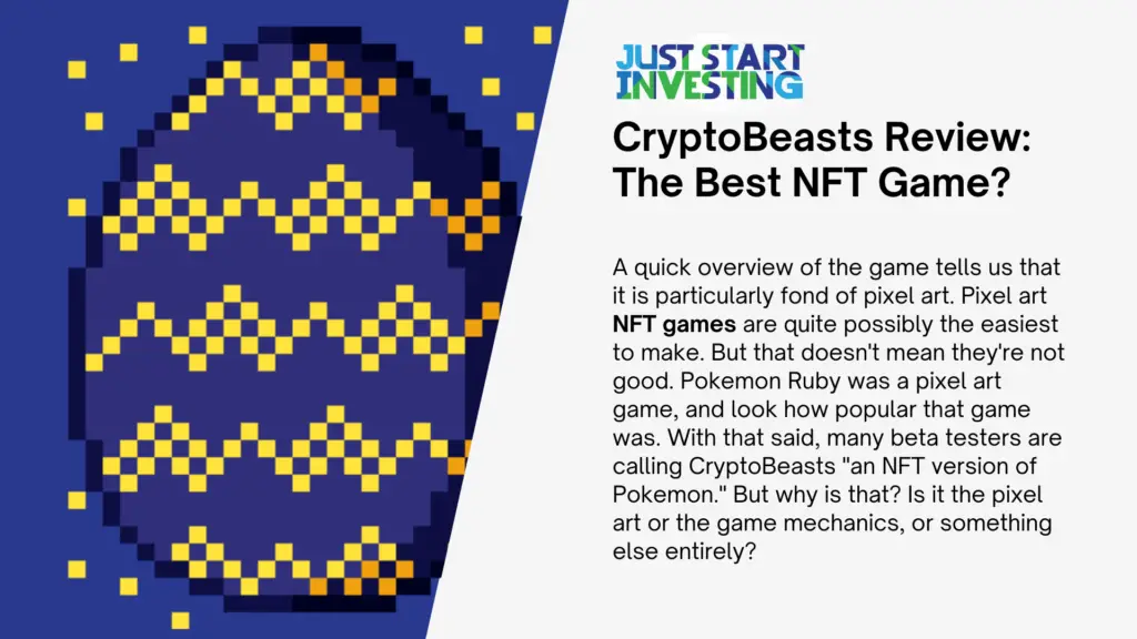 CryptoBeasts Review: The Best NFT Game?