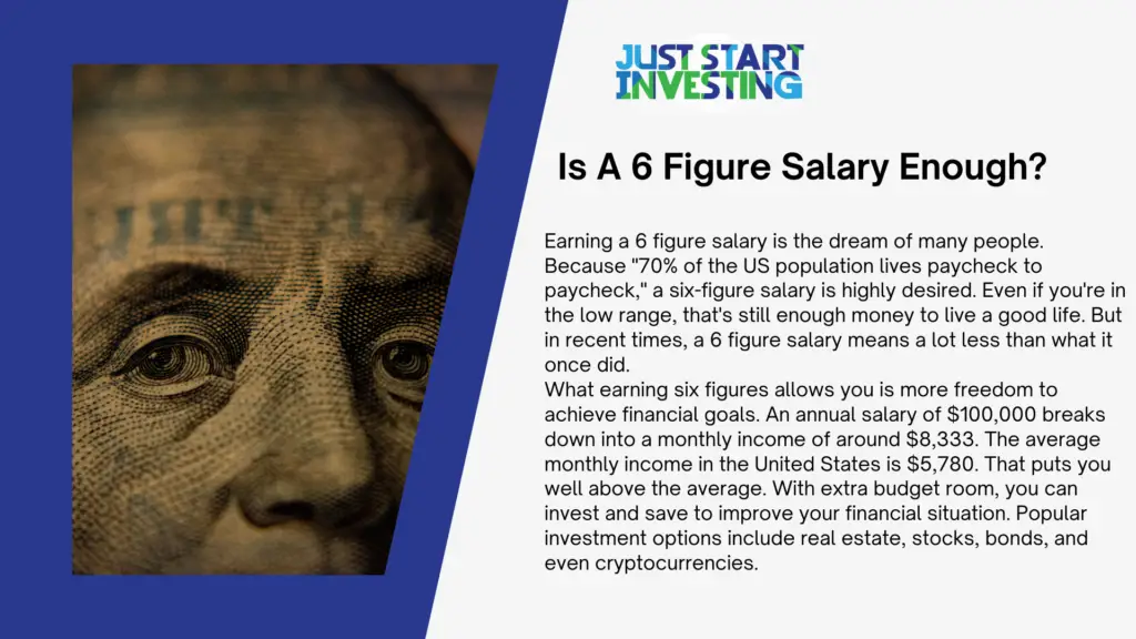 How Much Is 6 Figures And Is a 6 Figure Salary Enough In 2022? 1 How Much is 6 Figures & Is a 6 Figure Salary Enough