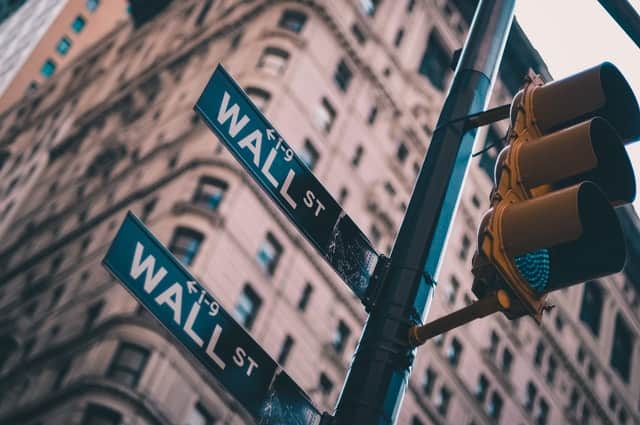 Wall Street street sign