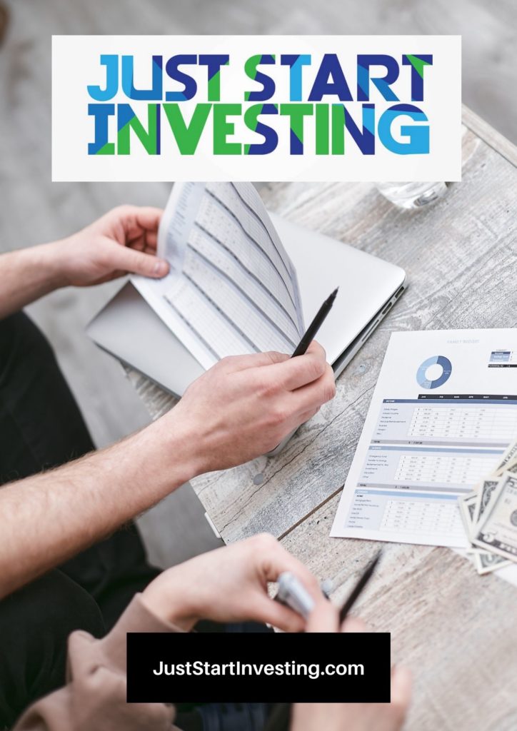 JustStartInvesting.com sign