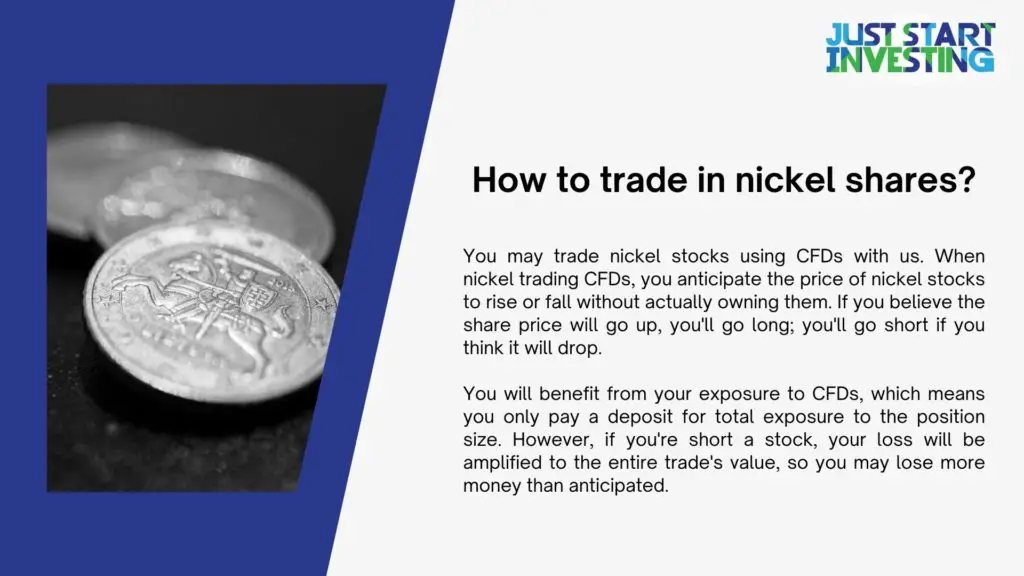 Nickel Stocks: What You Need To Know 3 How to trade in nickel shares