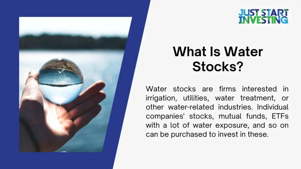 What Is Water Stocks