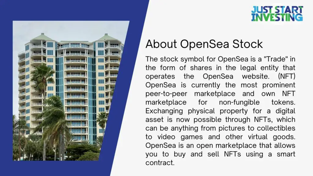 About OpenSea Stock