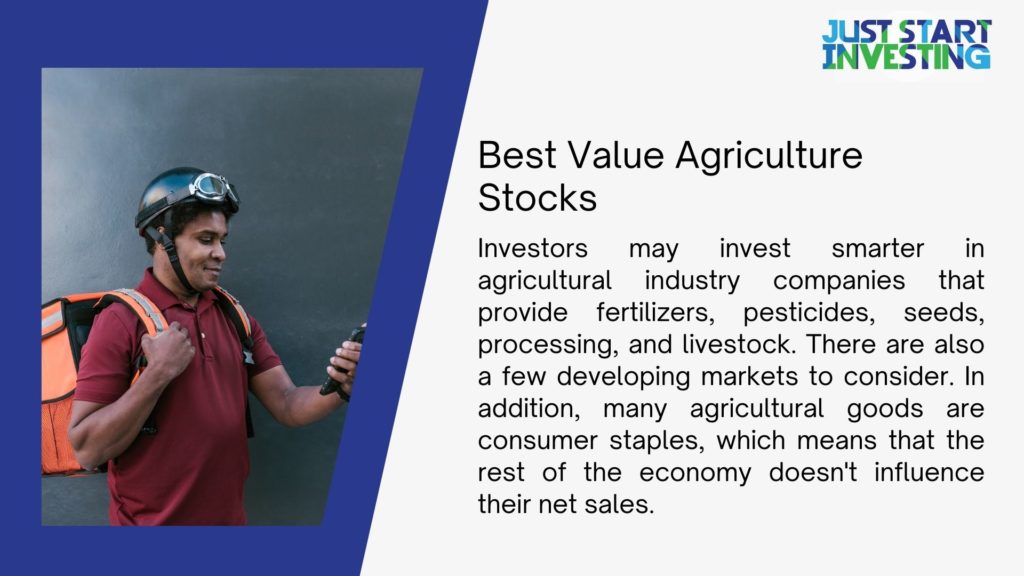 Best Value Agriculture Stocks