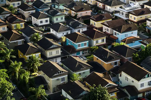 houses from above