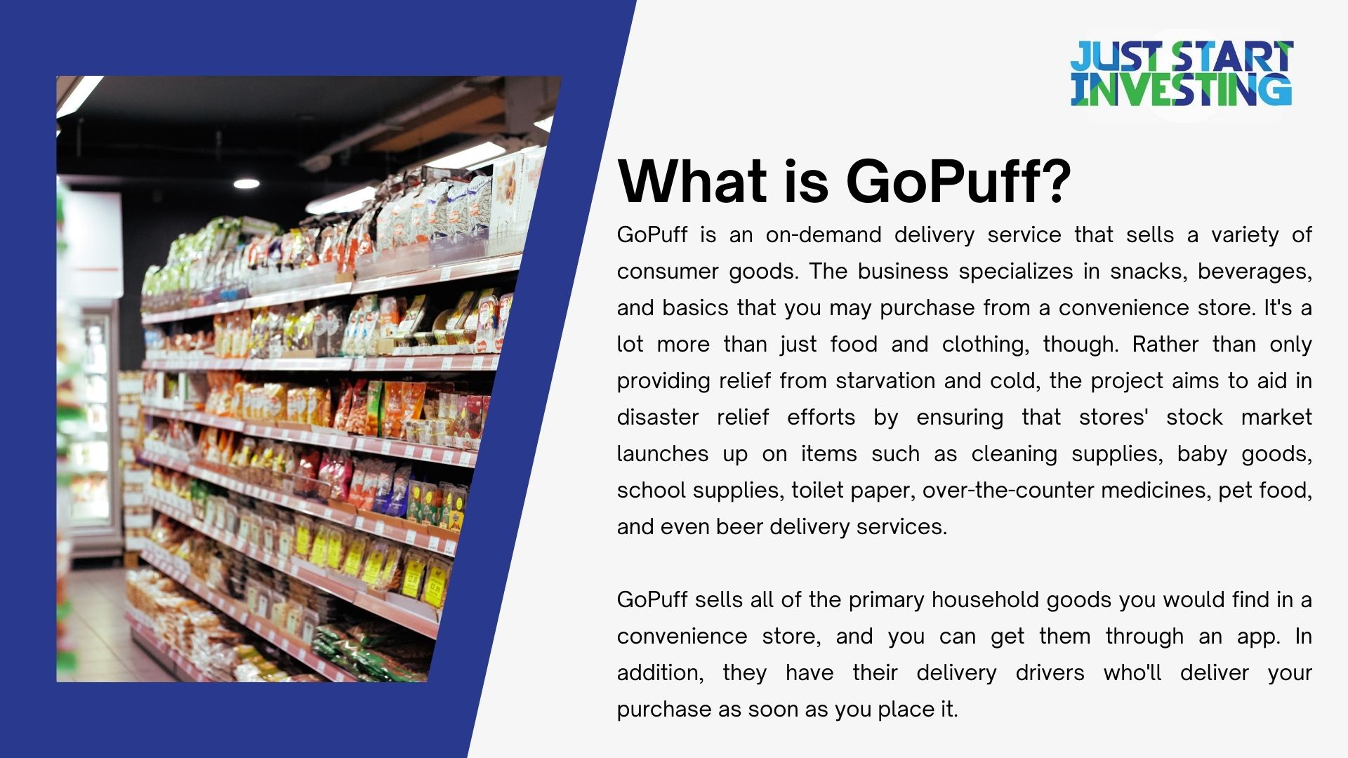 The On-Demand Delivery Giant's Gopuff IPO Updates 1 what is gopuff