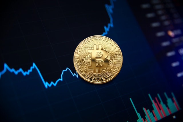 What is Crypto? 1 bitcoin on a trading chart