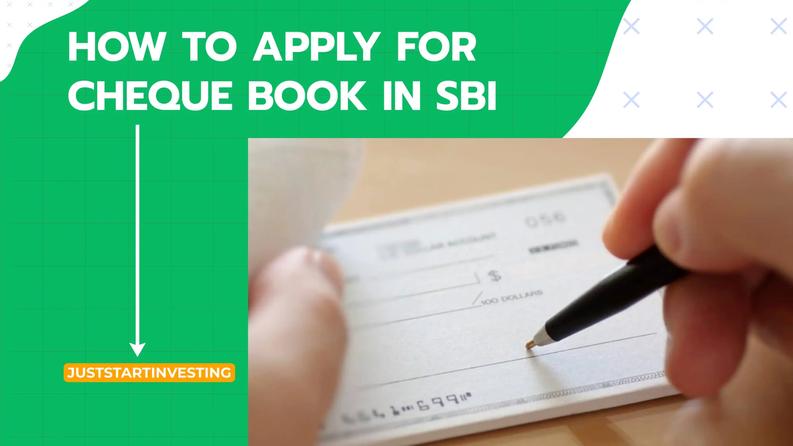 how to apply for sbi cheque book