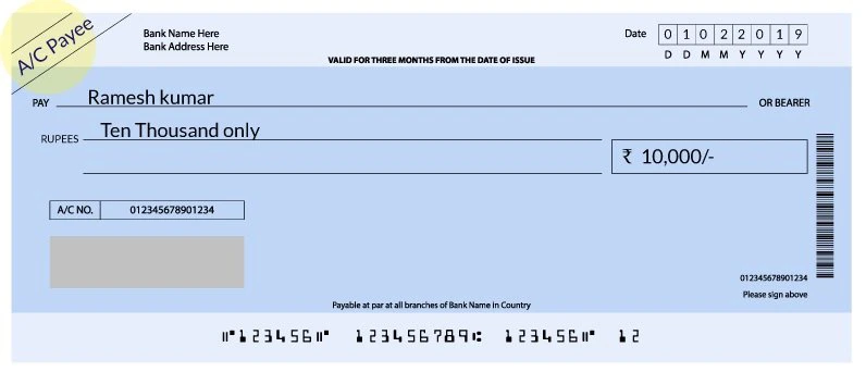 Find CIF Number Using Your Cheque Book