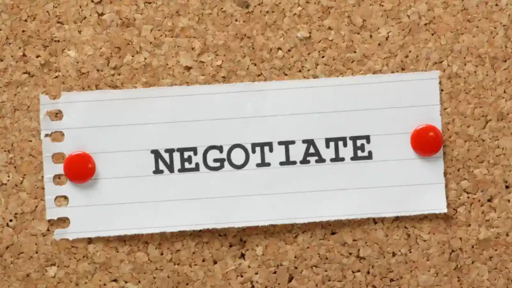 Negotiate a Settlement
