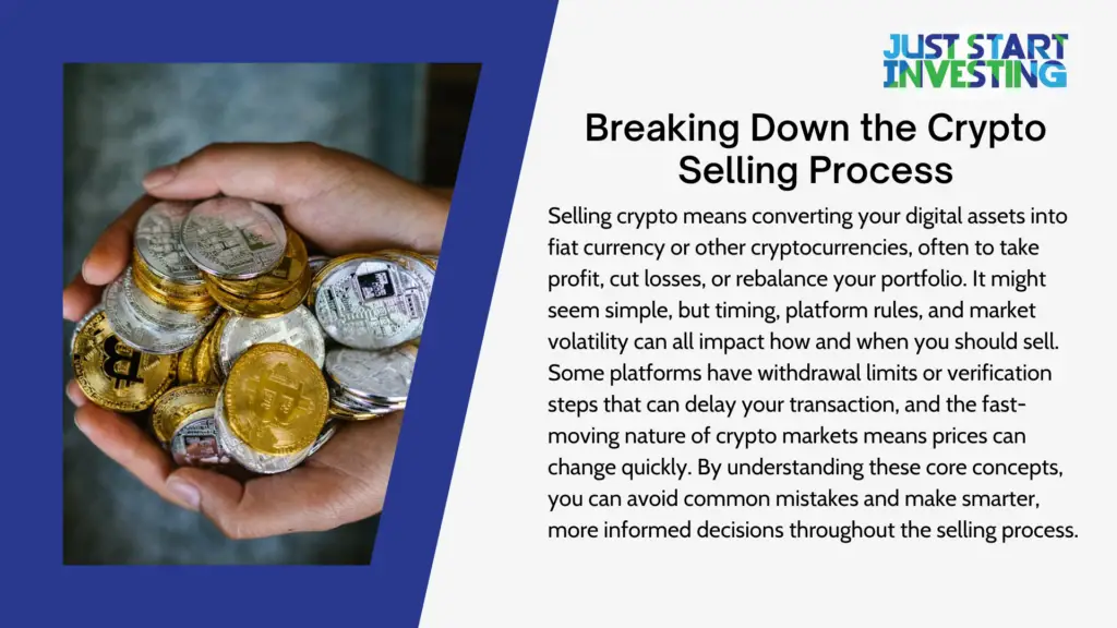Everything You Need to Sell Crypto Without Hassle 1 breaking down the crypto selling process