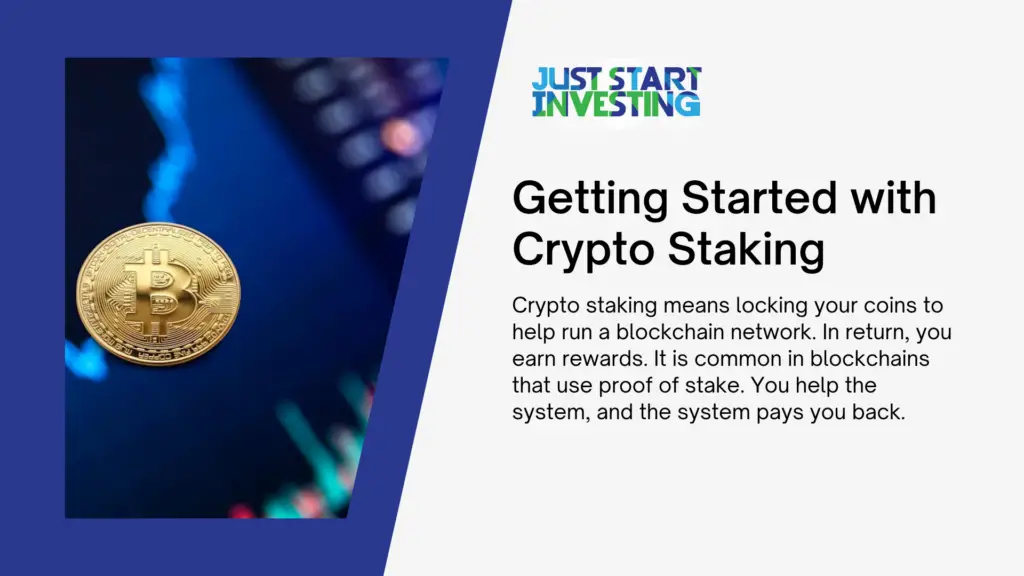 getting started with crypto staking