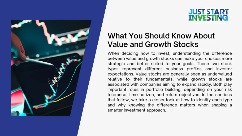 Value vs Growth Stocks Explained for Smarter Investment Choices 1 what you should know about value and growth stock