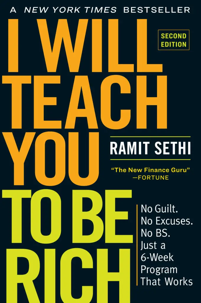 The Best Finance Books To Read For Beginners 3 I Will Teach You To Be Rich by Ramit Sethi