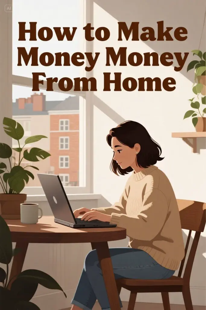 How To Make Money From Home 1 How To Make Money From Home Graphic