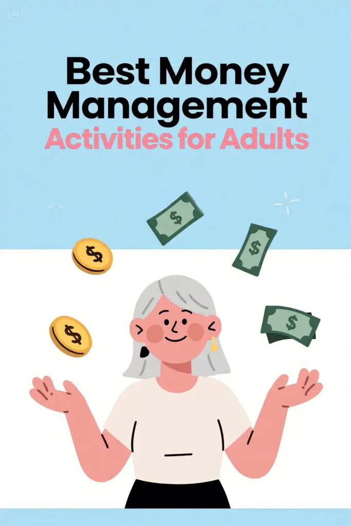 The Best Money Management Activities For Adults 1 Money Management Activities Graphic