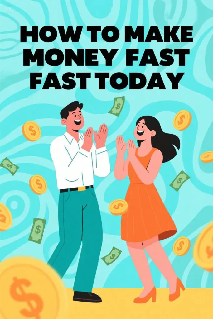 How To Make Money Fast Today Graphic