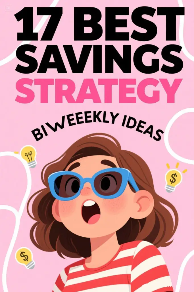 17 Best Savings Strategy Biweekly Ideas Graphic