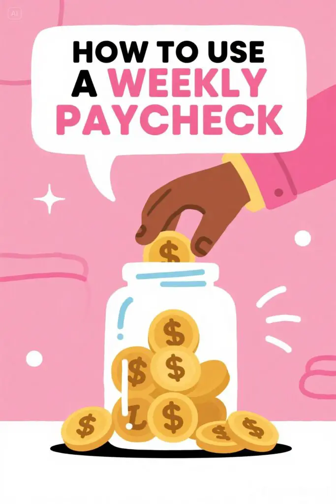 How To Use A Weekly Paycheck Graphic