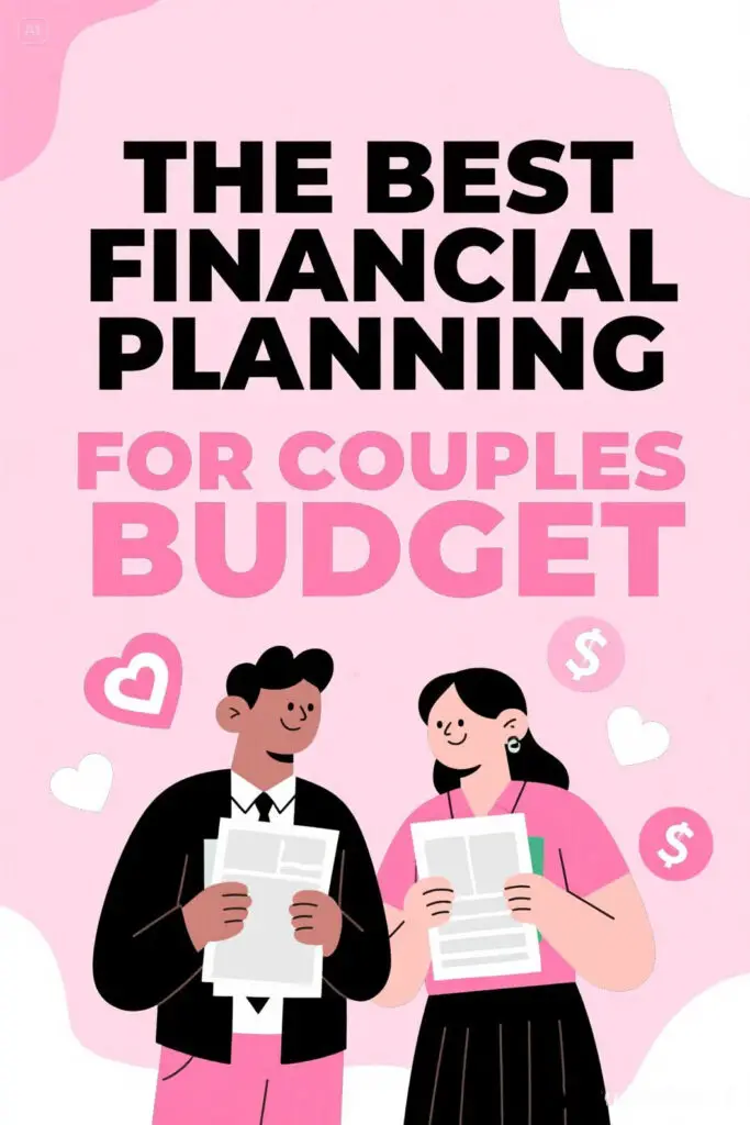The Best Financial Planning For Couples Budget Graphic