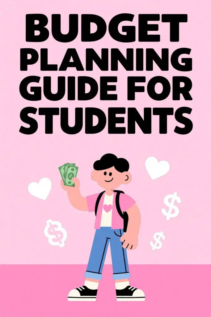 Budget Planning Guide For Students Graphic