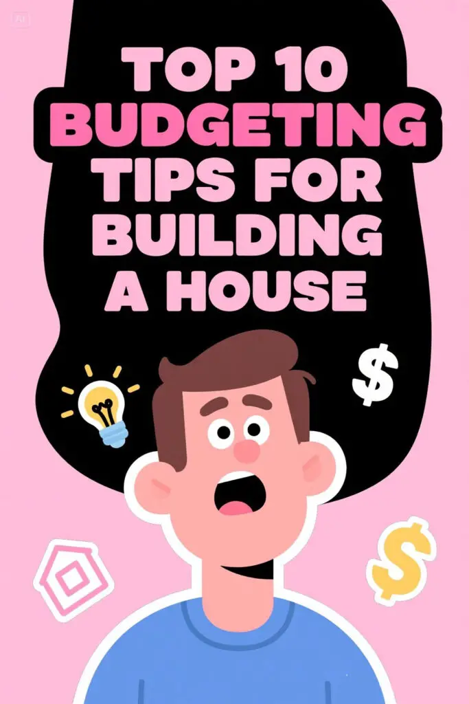 Top 10 Budgeting Tips For Building A House 1 Top 10 Budgeting Tips For Building A House Graphic
