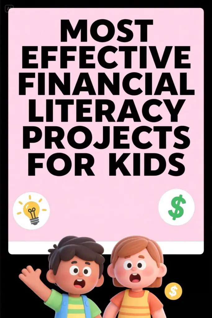 Most Effective Financial Literacy Projects For Kids 1 Most Effective Financial Literacy Projects For Kids Graphic