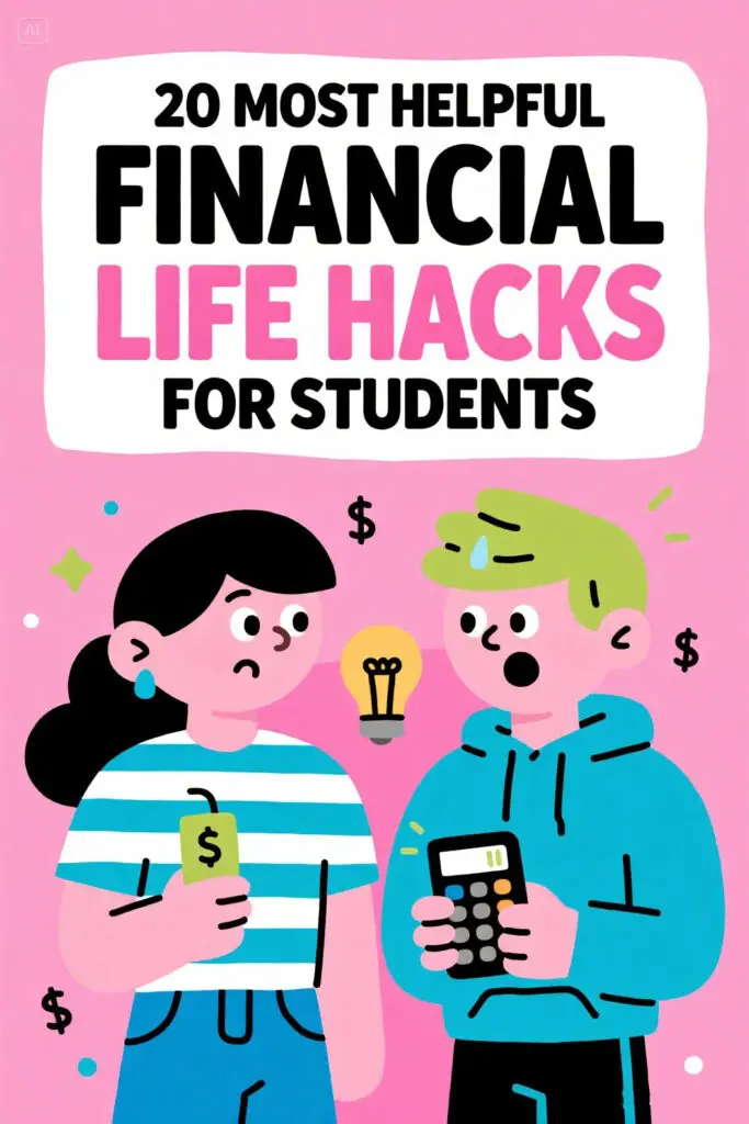 20 Most Helpful Financial Life Hacks For Students 1 20 Most Helpful Financial Life Hacks For Students Graphic