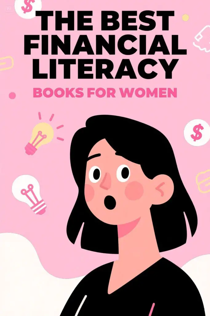 The Best Financial Literacy Books For Women Graphic
