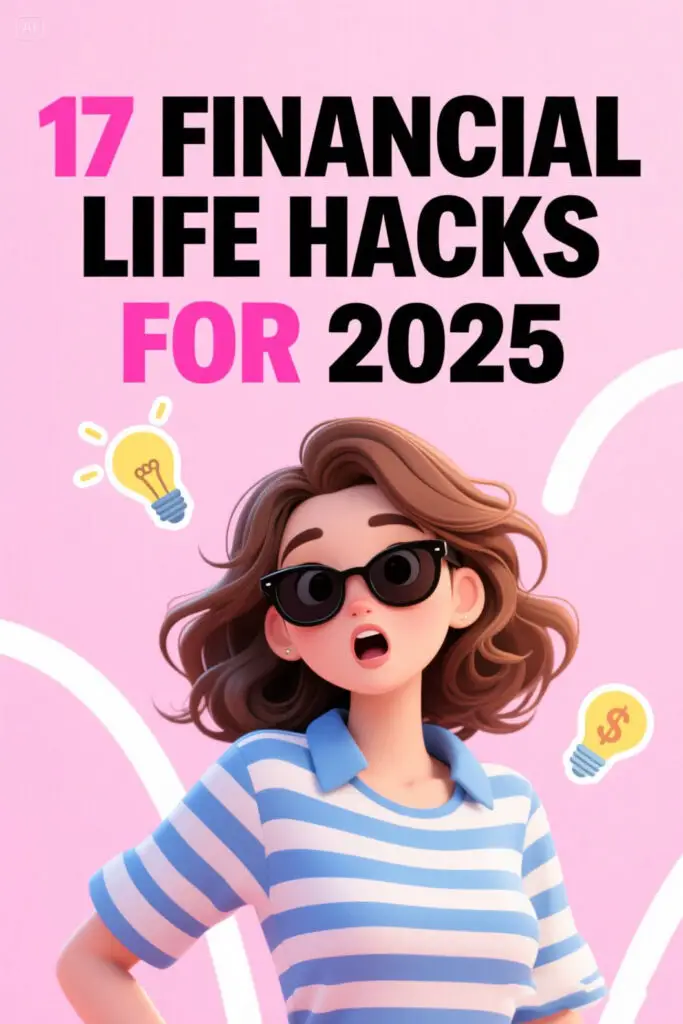 17 Financial Life Hacks For 2025 Graphic